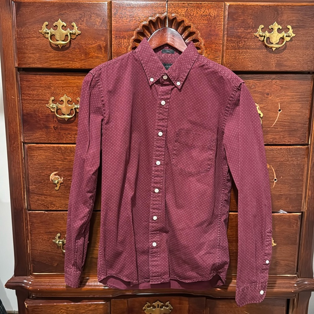 JCrew Men’s cotton casual button down